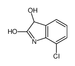 7-chloro-3-hydroxy-1,3-dihydroindol-2-one结构式