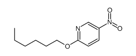 2-hexoxy-5-nitropyridine结构式