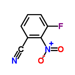 3-Fluoro-2-nitrobenzonitrile structure