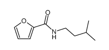 furan-2-carboxylic acid isopentylamide结构式