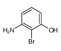 3-氨基-2-溴苯酚结构式