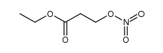 ethyl 3-nitroxypropanoate结构式