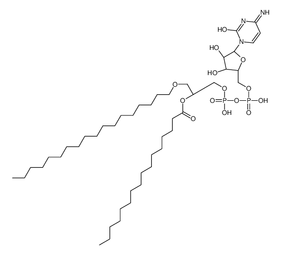 ara-CDP-1-O-octadecyl-2-O-palmitoyl-sn-glycerol picture