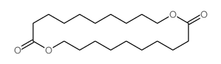 1,12-dioxacyclodocosane-2,13-dione结构式
