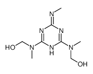 [[4-[hydroxymethyl(methyl)amino]-6-(methylamino)-1,3,5-triazin-2-yl]-methylamino]methanol Structure