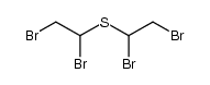 di(1,2-dibromoethyl) sulfide结构式