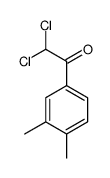 Ethanone, 2,2-dichloro-1-(3,4-dimethylphenyl)- (9CI) structure
