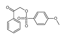 phenacyl 4-methoxybenzenesulfonate Structure