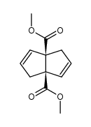 dimethyl cis-bicyclo[3.3.0]octa-2,6-diene-1,5-dicarboxylate结构式