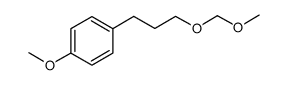 1-methoxy-4-(3-(methoxymethoxy)propyl)benzene Structure