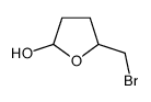 5-(bromomethyl)oxolan-2-ol Structure