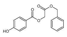 (2-oxo-2-phenylmethoxyethyl) 4-hydroxybenzoate结构式