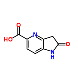 2-Oxo-2,3-dihydro-1H-pyrrolo[3,2-b]pyridine-5-carboxylic acid Structure