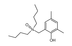 N-butyl-N-(2-hydroxy-3,5-dimethylbenzyl)butan-1-amine oxide Structure