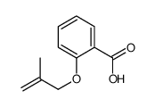 2-[(2-methyl-2-propenyl)oxy]benzoic acid structure