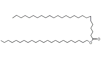 Tricosanyl cerotate Structure