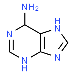 1H-Purin-6-amine, 6,7-dihydro- (9CI)结构式