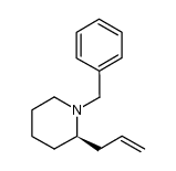 (R)-N(1)-benzyl-2-allylpiperidine Structure