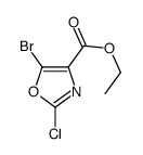 5-溴-2-氯噁唑-4-羧酸乙酯结构式