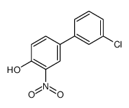 4-(3-chlorophenyl)-2-nitrophenol结构式