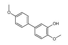 2-methoxy-5-(4-methoxyphenyl)phenol结构式