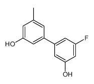 3-(3-fluoro-5-hydroxyphenyl)-5-methylphenol Structure