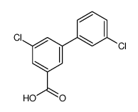 3-chloro-5-(3-chlorophenyl)benzoic acid Structure