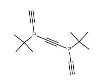 3,6-di-tert-butyl-3,6-diphospha-1,4,7-octatriyne结构式