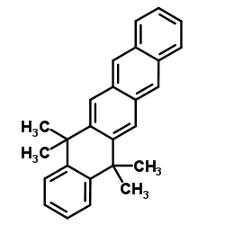 5,5,14,14-Tetramethyl-5,14-dihydropentacene结构式