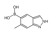 6-甲基-1H-吲唑-5-硼酸图片