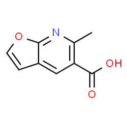 6-Methylfuro[2,3-b]pyridine-5-carboxylic acid结构式