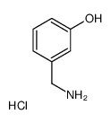 3-(aminomethyl)phenol,hydrochloride Structure
