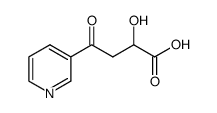 2-hydroxy-4-oxo-4-(pyridin-3-yl)butanoic acid结构式