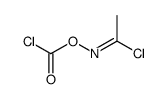 O-(Chloroformyl)acetohydroximoyl Chloride Structure