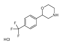 2-(4-(trifluoromethyl)phenyl)Morpholine hydrochloride Structure