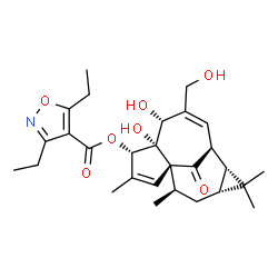 Ingenol disoxate Structure