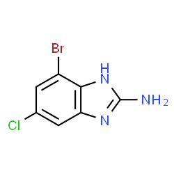 7-Bromo-5-chloro-1H-benzimidazol-2-amine picture