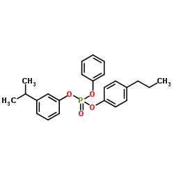 3-Isopropylphenyl 4-Propylphenyl Phenyl Phosphate结构式