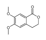 6,7-dimethoxy-3,4-dihydro-1H-isochromen-1-one Structure