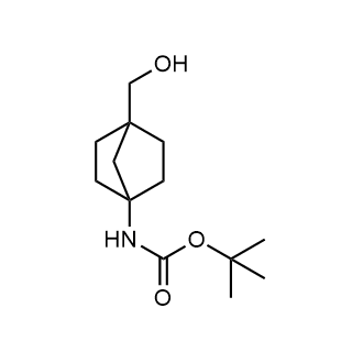 Tert-butyl (4-(hydroxymethyl)bicyclo[2.2.1]Heptan-1-yl)carbamate Structure