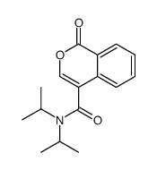 1-oxo-N,N-di(propan-2-yl)isochromene-4-carboxamide Structure