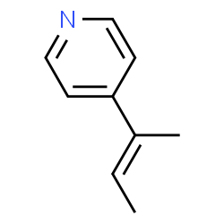 Pyridine, 4-(1-methyl-1-propenyl)- (9CI) Structure