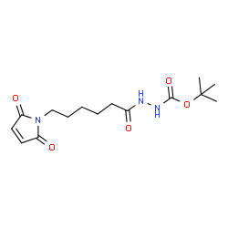 1H-Pyrrole-1-hexanoic acid, 2,5-dihydro-2,5-dioxo-, 2-[(1,1-dimethylethoxy)carbonyl]hydrazide picture