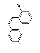 (Z)-1-bromo-2-(4-fluorostyryl)benzene Structure