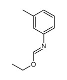 ethyl N-(3-methylphenyl)methanimidate Structure