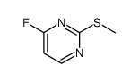Pyrimidine, 4-fluoro-2-(methylthio)- (9CI) structure