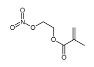 2-nitrooxyethyl 2-methylprop-2-enoate Structure
