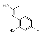 2-乙酰氨基-5-氟苯酚结构式