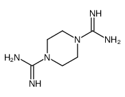 piperazine-1,4-dicarboximidamide结构式