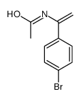 N-(1-(4'-bromophenyl)vinyl)acetamide structure